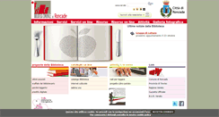 Desktop Screenshot of bibliotecaroncade.it